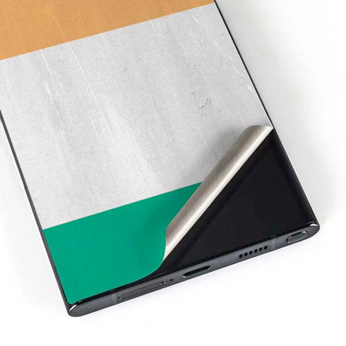 Ivory Coast Flag Distressed Galaxy S24 Ultra Skin